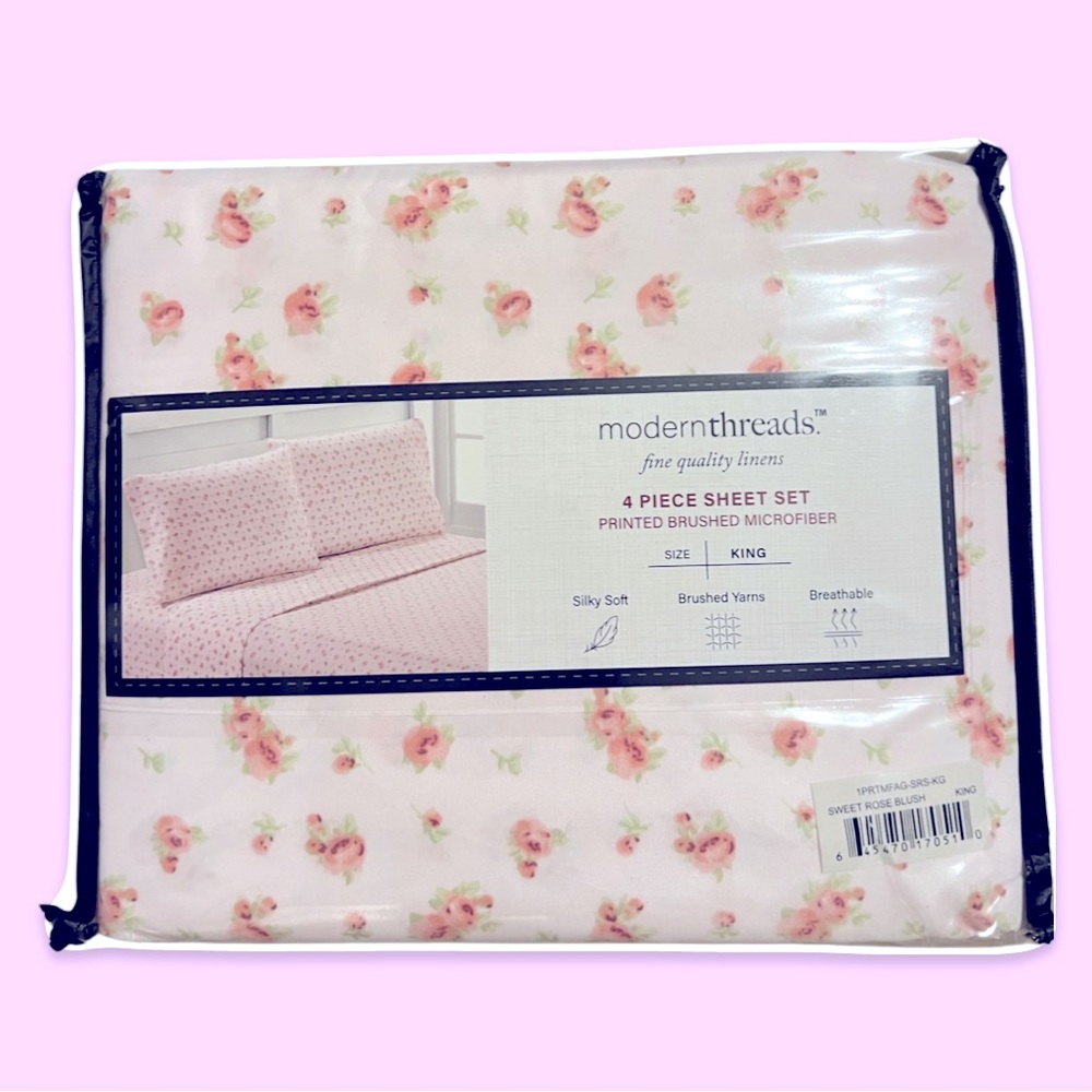 Modern Threads King size sheet set